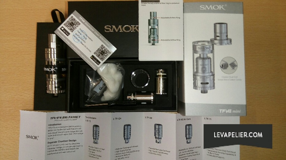 smok TFV4 mini package
