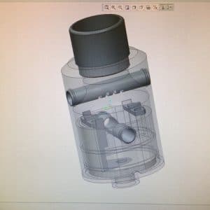 rda-aeronaut-vape vue éclatée
