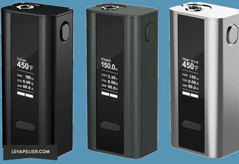 cuboid joyetech ecran et couleurs