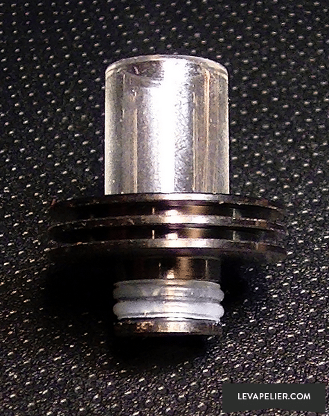UD Mini Goblin V2 top cap ailettes + drip tip