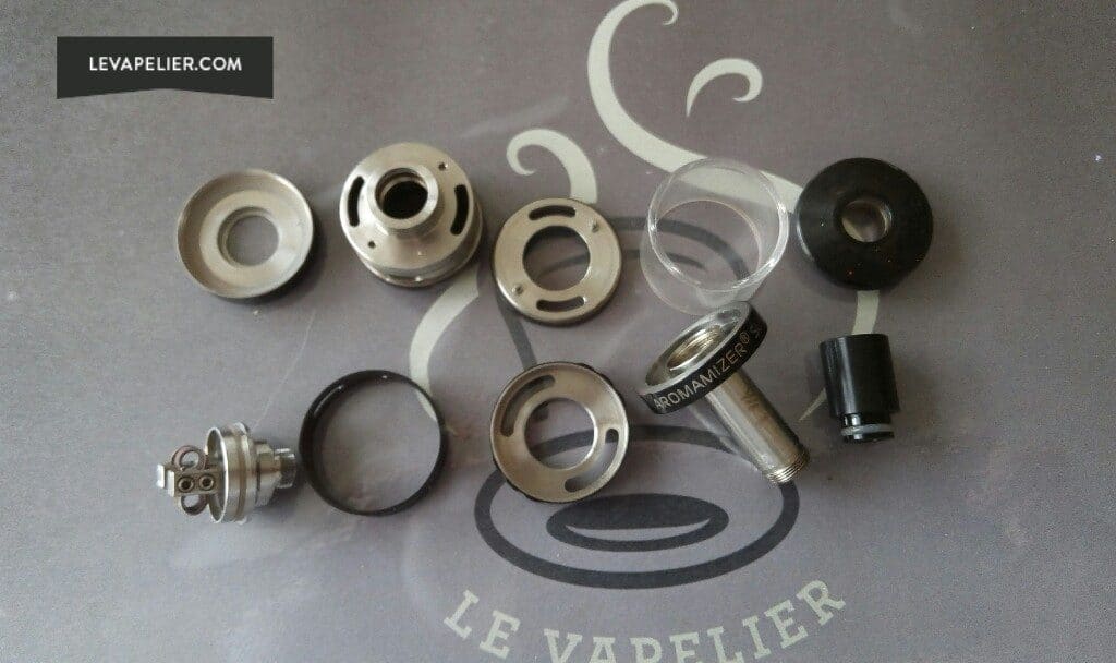 Aromamizer Suprem démonté