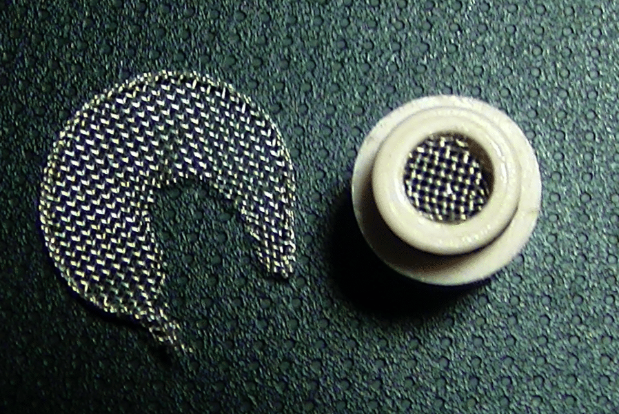 drip-tip + grille inox