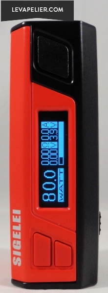 sigelei-j80-ecran