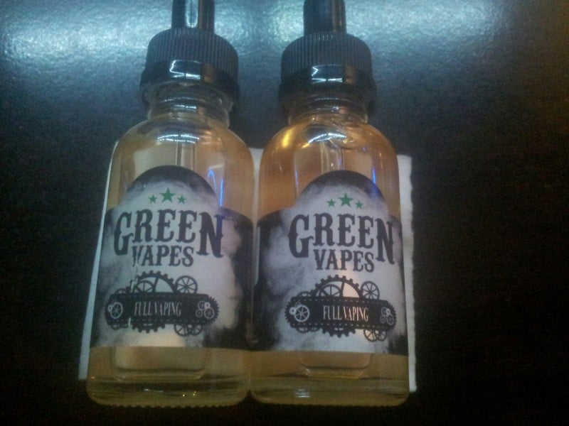 Raspberry Fizz  “full vaping” par Green Vapes