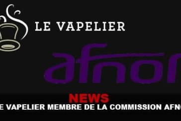 Le vapelier à l’AFNOR, la nouvelle se répand