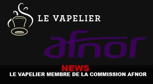 Le vapelier à l’AFNOR, la nouvelle se répand
