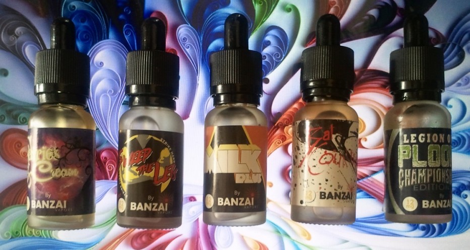 Survol de la gamme US: Banzai Vapors
