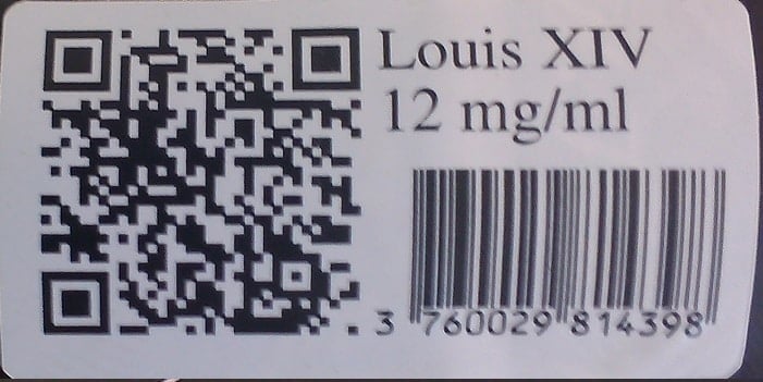 Louis XIV de la gamme "Millésime" par Nova liquides - 3