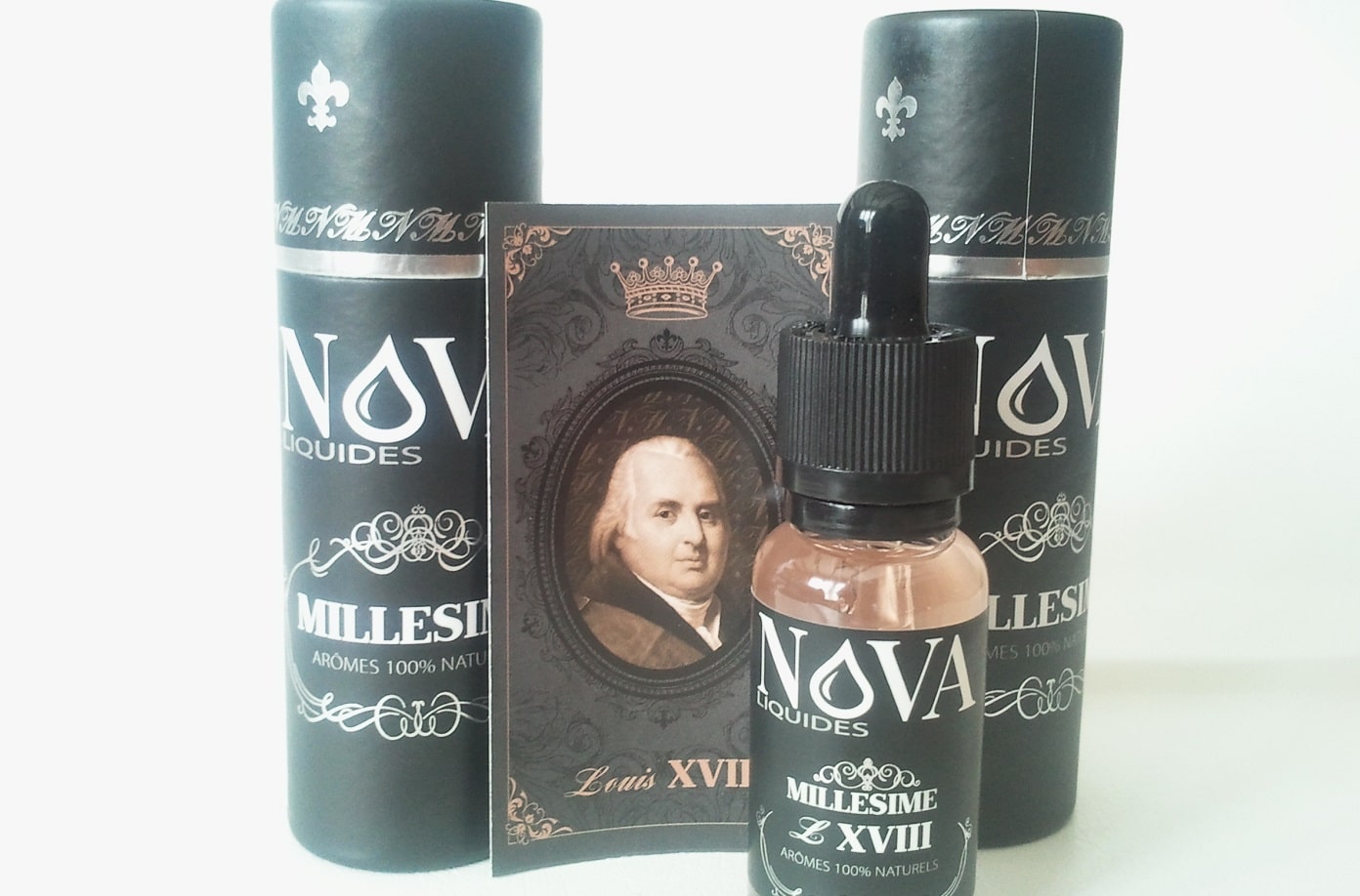Louis XVIII de la gamme “millésime” par Nova Liquides