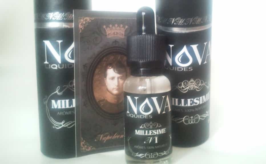 Napoélon 1er de la gamme “Millésime” par Nova Liquides