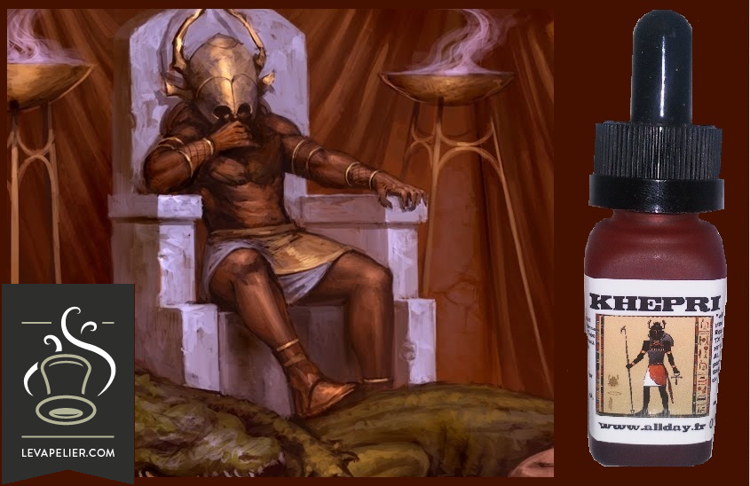 Khepri de la gamme “les dieux Égyptiens” par Allday