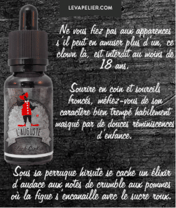 L'Auguste gamme Black Cirkus ("Vapers Edition") par Cirkus - 1