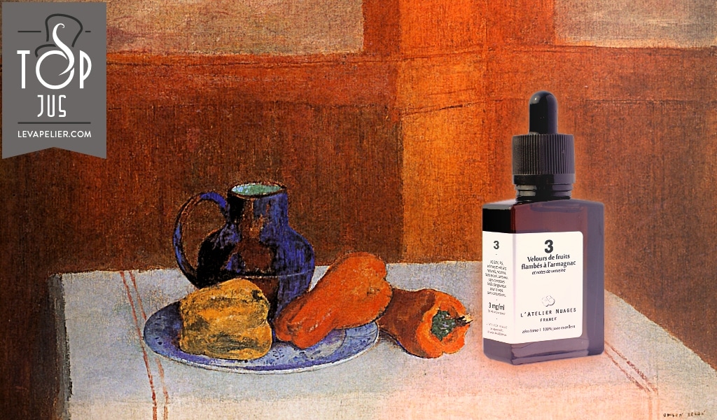 3 – Velours de fruits flambés à l’armagnac par L’Atelier Nuages