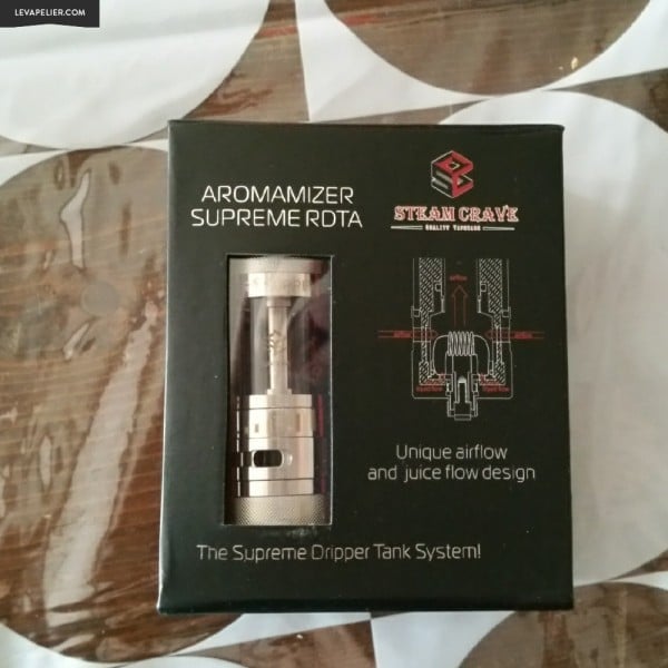 Aromamizer Suprême RDTA par STEAM CRAVE - 12