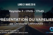 VAPEVENT 2016: Le Vapelier