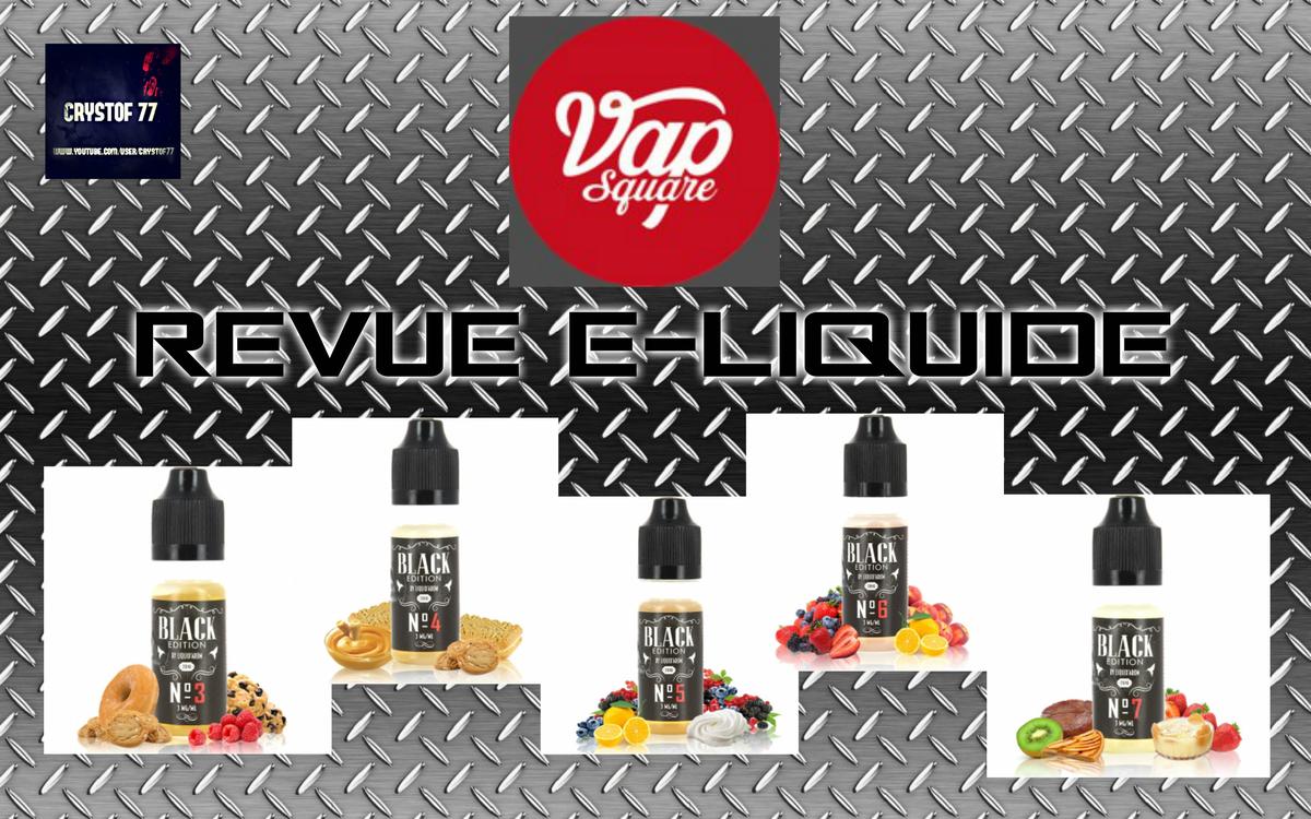 Black Edition Gamme E-liquide par Liquid’ Arome [VapeMotion]
