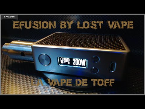 Efusion par Lost Vape [VapeMotion]