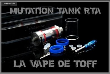 Mutation Tank RTA par Unicig [VapeMotion]