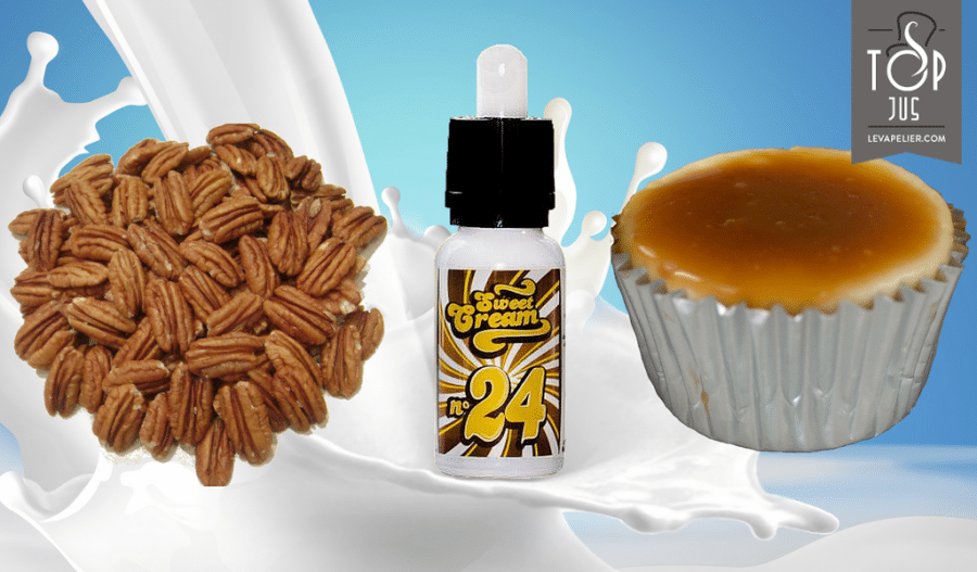N° 24 (gamme Sweet Cream) par Eliquid France