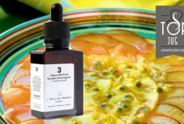 Velours de fruits flambés à l’Armagnac par L’Atelier Nuages