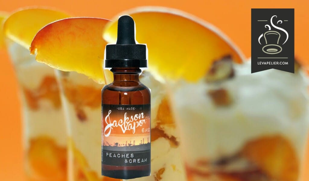 Peaches & Cream par Jackson Vapor Co