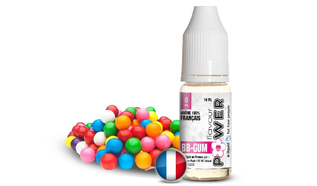 BB GUM gamme 50/50 par Flavour Power