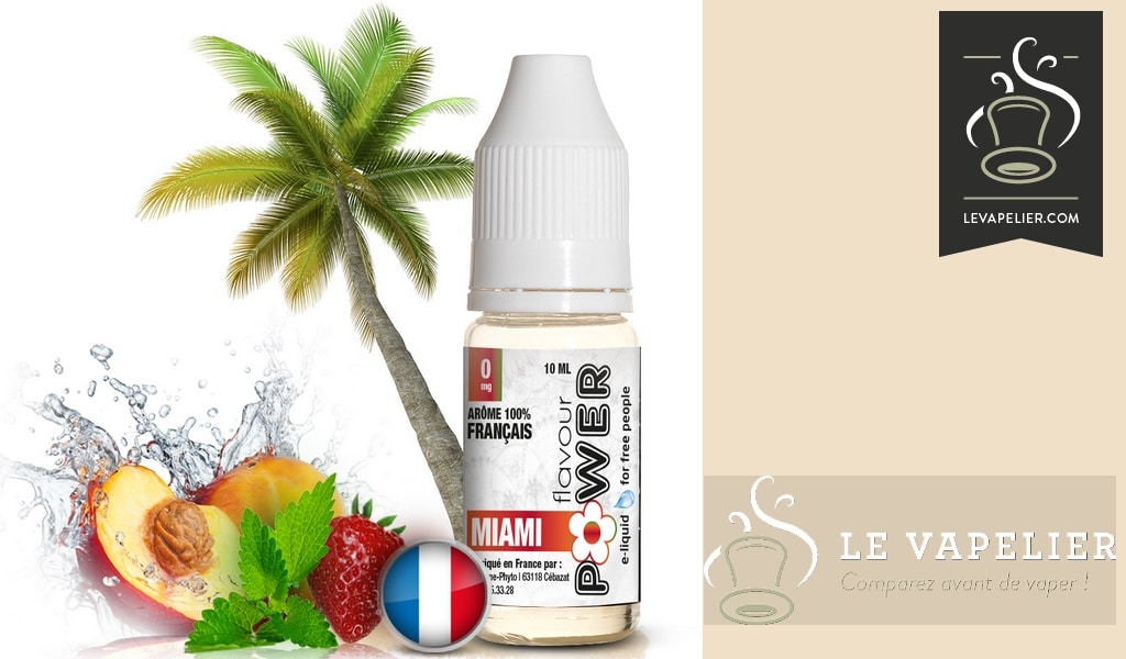 MIAMI (Gamme 50/50) par FLAVOUR POWER