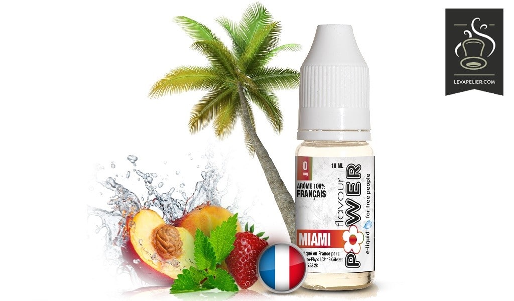 MIAMI gamme 50/50 par Flavour Power