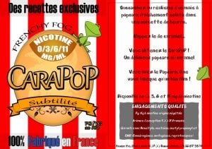 Carapop (Gamme Subtilité) par Frenchy Fog - 2
