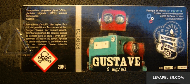 Gustave (Gamme Robots) par Mécanique des fluides - 1