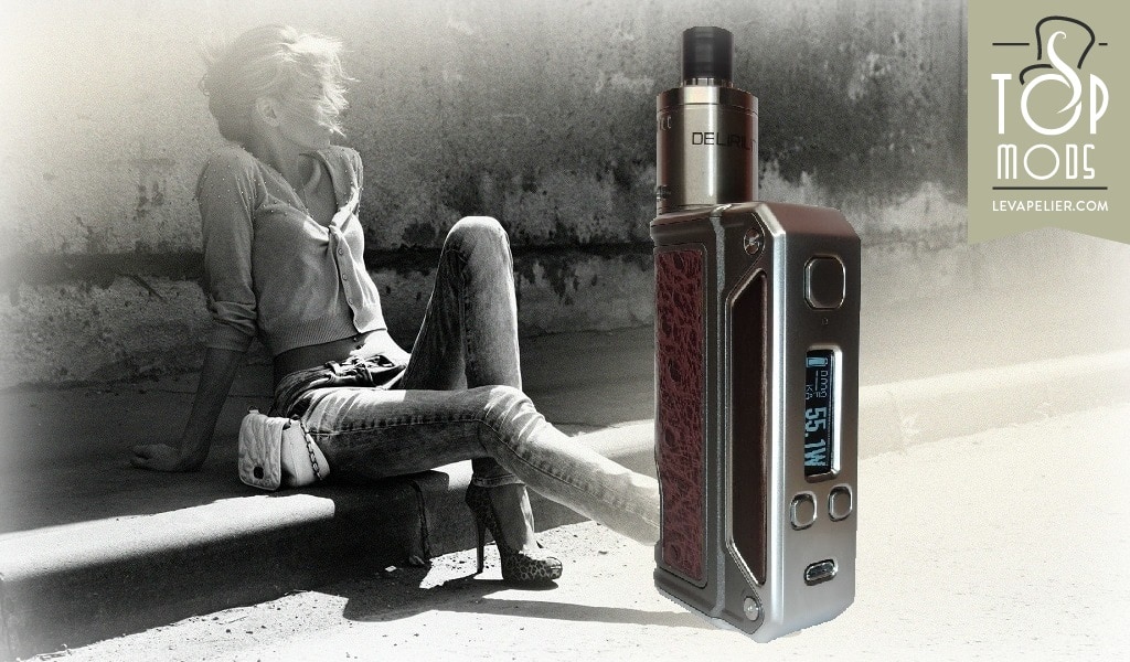 Kit Box Therion BF 75W et Dripper BF Delirium par Lost vape