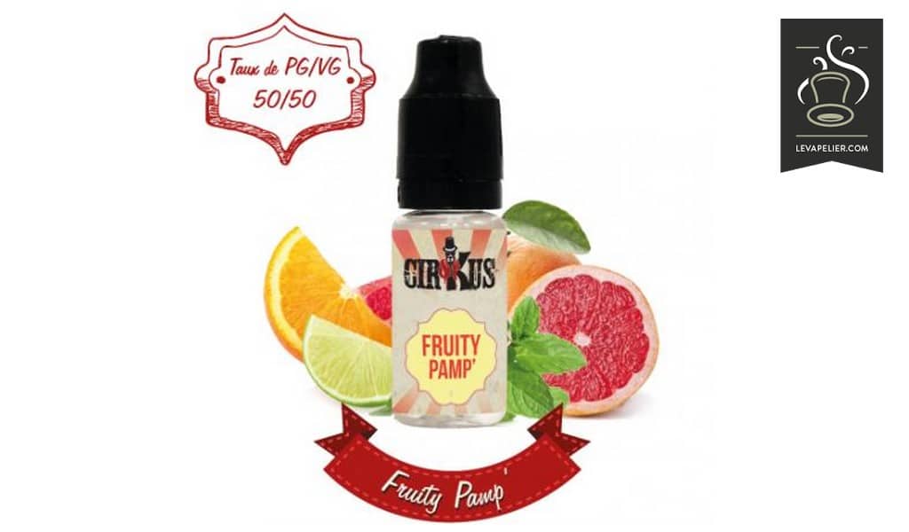FRUITY PAMP’ (Gamme Cirkus Authentique Gourmands) par Cirkus