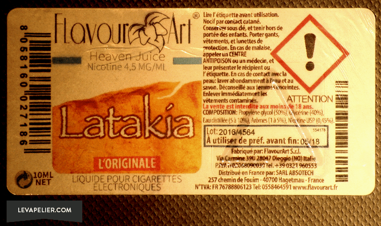 Latakia par Flavour Art - 1