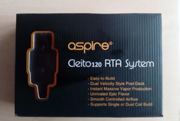 RTA SYSTEM “ASPIRE CLEITO 120” [VapeMotion]