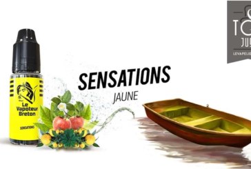 Jaune ( Gamme Sensations ) par Le Vapoteur Breton