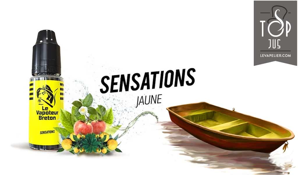 Jaune ( Gamme Sensations ) par Le Vapoteur Breton