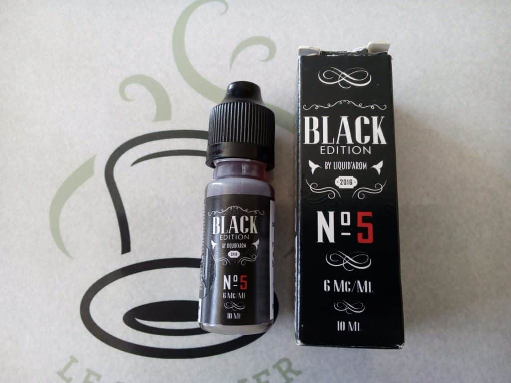 N°5 Gamme Black Edition par Liquidarom - 1