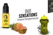 Ananas Pamplemousse ( Gamme Duo Sensations ) par Le Vapoteur Breton