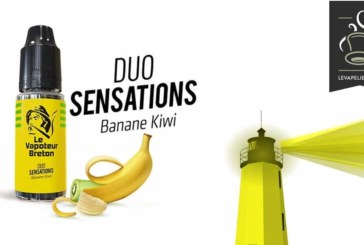 Banane Kiwi ( Gamme Duo Sensations ) par Le Vapoteur Breton