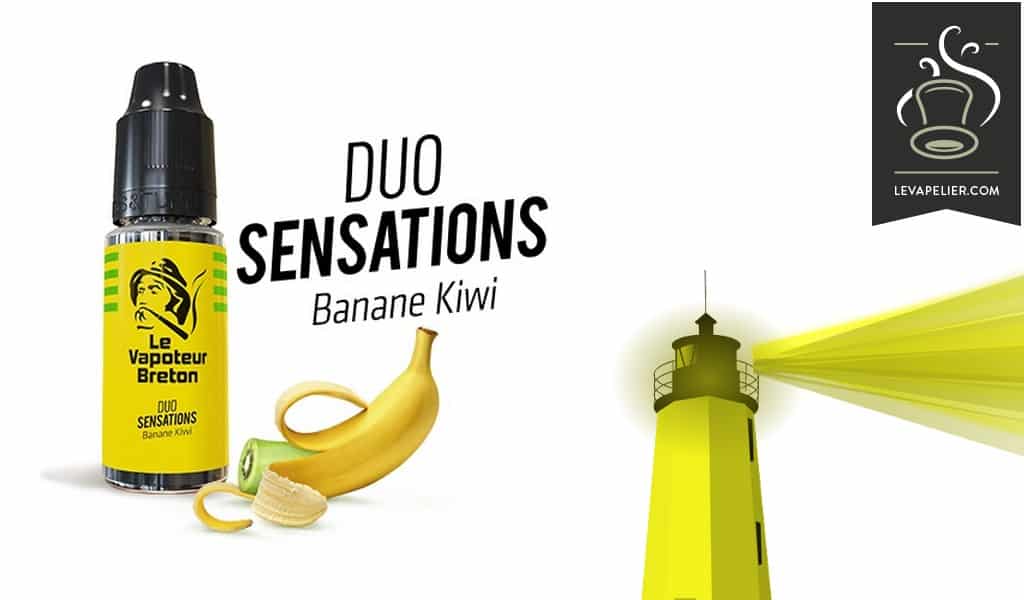 Banane Kiwi ( Gamme Duo Sensations ) par Le Vapoteur Breton