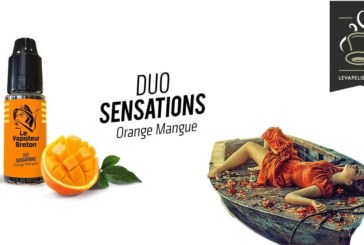 Orange Mangue ( Gamme Duo Sensations ) par Le Vapoteur Breton