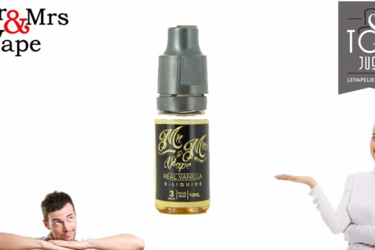Real Vanilla par Mr & Mrs Vape