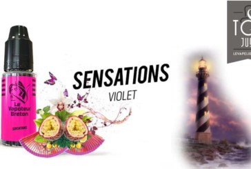 Violet (Gamme Sensations) par Le Vapoteur Breton