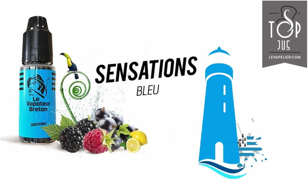 Bleu (Gamme Sensations) par Le Vapoteur Breton
