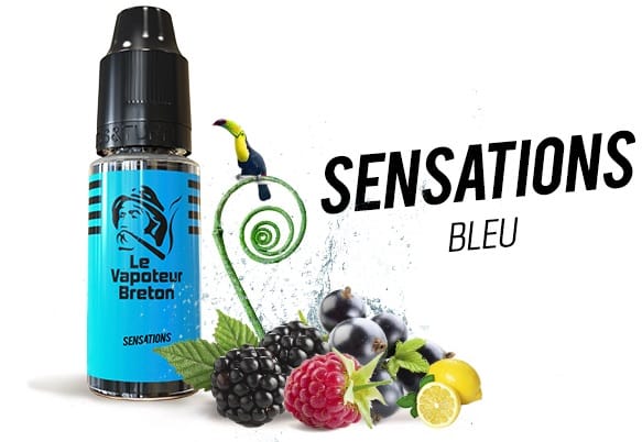 Bleu (Gamme Sensations) par Le Vapoteur Breton - 3