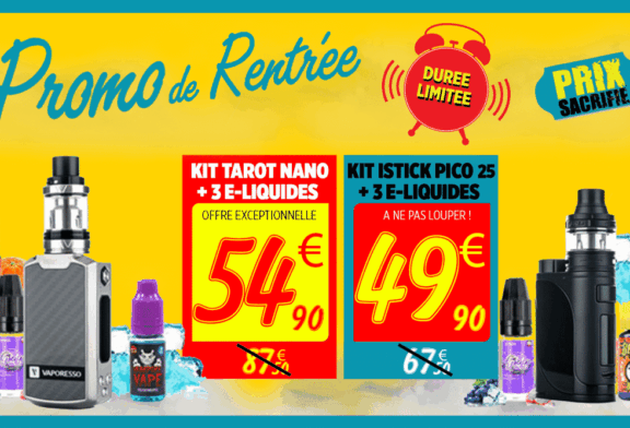Promos Happesmoke : un coup de soleil sur la rentrée !