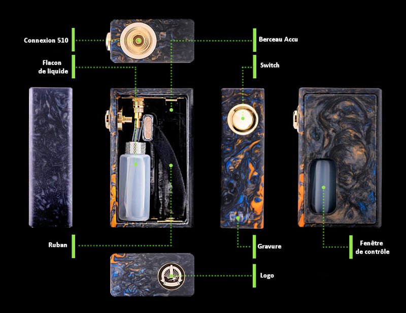 RAM Box Mod par Stentorian & Wotofo - 7