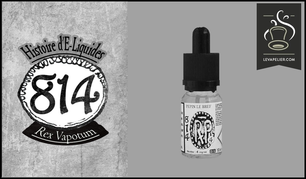 Pépin le Bref (Gamme Histoire d’E-Liquides) par 814