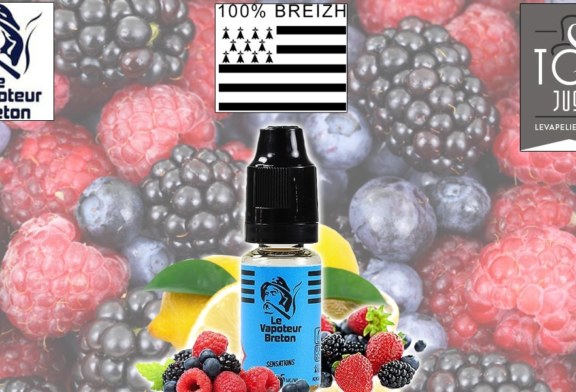 Bleu (Gamme sensations) par Le Vapoteur Breton