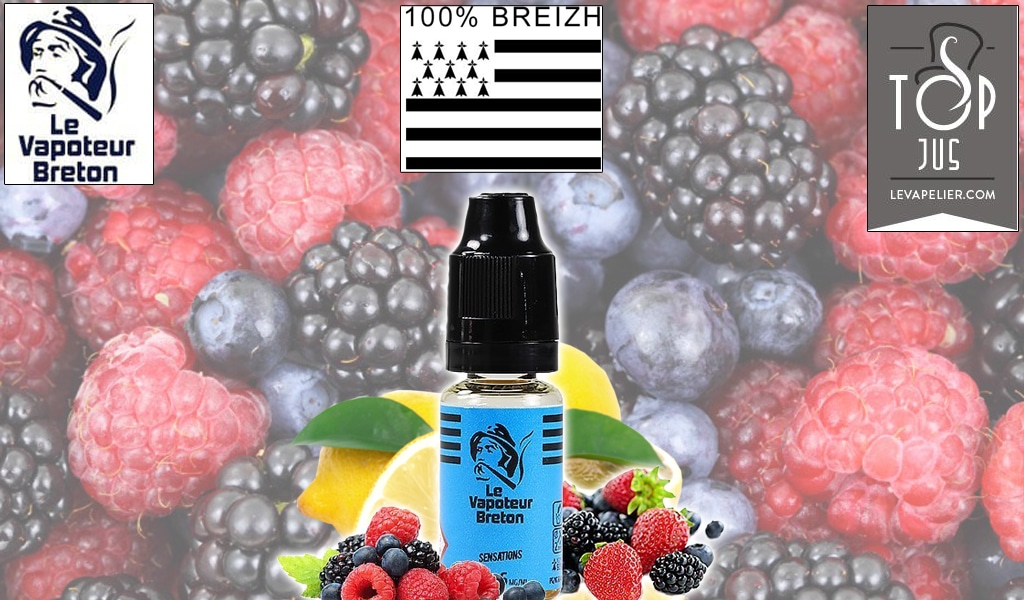 Bleu (Gamme sensations) par Le Vapoteur Breton